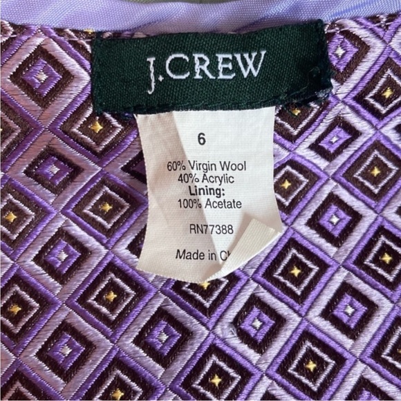 J. Crew Grey Tweed lined jacket - Picture 7 of 10